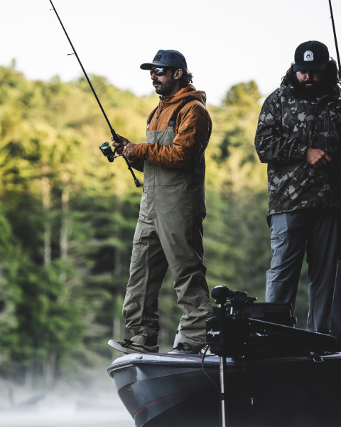 ПолуКомбинезон Simms Challenger Fishing Bib (Мужской; M; Regiment Camo Olive Drab)